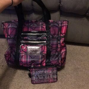 Coach bag with wallet !